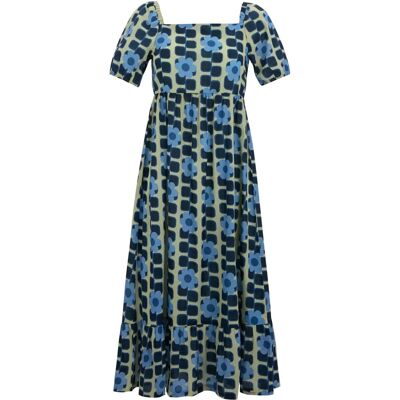 Damesjurk Regatta Orla Kiely Midi Summer Bleu 44 Damesjurk Regatta Orla Kiely Midi Summer Bleu 44