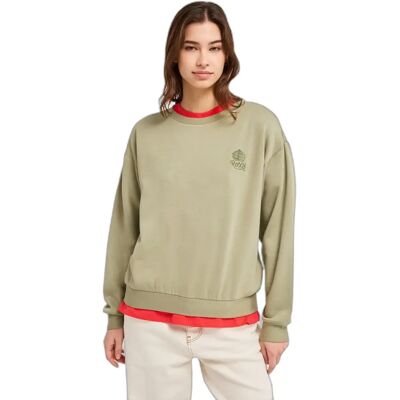 Dames sweatshirt Roxy Surfing By Moonlight Vert XL Dames sweatshirt Roxy Surfing By Moonlight Vert XL