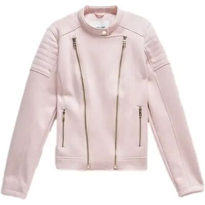 Damesjas Salsa Jeans Suede Effect Rose XS Damesjas Salsa Jeans Suede Effect Rose XS
