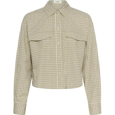 Damesblouse met lange mouwen Soaked in Luxury SLSivah Beige XS Damesblouse met lange mouwen Soaked in Luxury SLSivah Beige XS