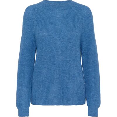 Vrouwelijke raglan mouw trui Soaked in Luxury Tuesday Bleu XL Vrouwelijke raglan mouw trui Soaked in Luxury Tuesday Bleu XL