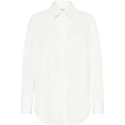 Damesblouse met lange mouwen Soaked in Luxury Noelle Blanc XL Damesblouse met lange mouwen Soaked in Luxury Noelle Blanc XL