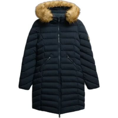 Damesparka Superdry Fuji Bleu S Damesparka Superdry Fuji Bleu S