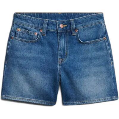 Dames denim shorts Superdry Bleu 26 Dames denim shorts Superdry Bleu 26