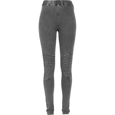 Urban Classics Dames leggings grote maten Urban Classic denim Gris 3XL Urban Classics Dames leggings grote maten Urban Classic denim Gris 3XL