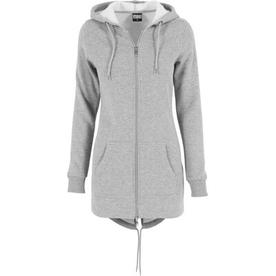 Urban Classics Damesparka Urban Klassiek sweatshirt Gris XS Urban Classics Damesparka Urban Klassiek sweatshirt Gris XS