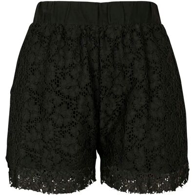 Urban Classics Dames shorts Urban Classic laces Noir L Urban Classics Dames shorts Urban Classic laces Noir L