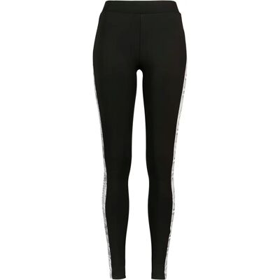 Urban Classics Leggings voor dames Urban Classic Striped Noir XS Urban Classics Leggings voor dames Urban Classic Striped Noir XS