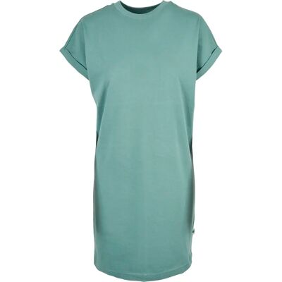 Dames t-shirt jurk Urban Classics cut on Vert M Dames t-shirt jurk Urban Classics cut on Vert M