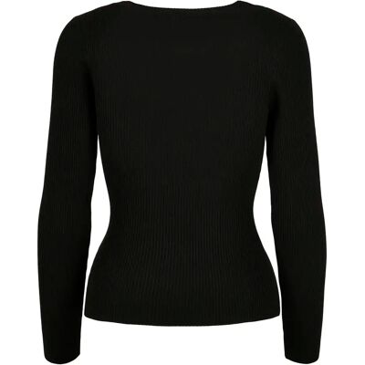 Damestrui Urban Classics Wide Neckline Noir XL Damestrui Urban Classics Wide Neckline Noir XL