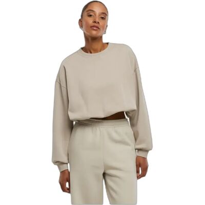 Dames Sweater Urban Classics Beige XS Dames Sweater Urban Classics Beige XS