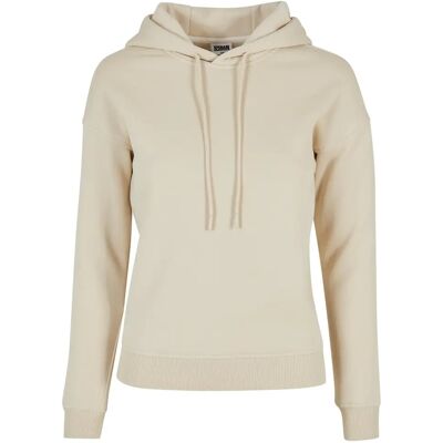 Sweatshirt damescapuchon Urban Classics Beige XS Sweatshirt damescapuchon Urban Classics Beige XS