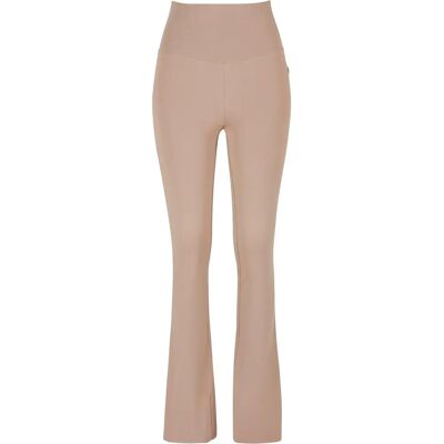 Dames legging Urban Classics Organic Stretch Jersey Bootcut GT Beige 4XL Dames legging Urban Classics Organic Stretch Jersey Bootcut GT Beige 4XL