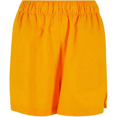 Korte linnen mix dames Urban Classics Orange 3XL Korte linnen mix dames Urban Classics Orange 3XL