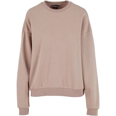 Oversized ronde hals trui dames Urban Classics Light Terry Rose XS Oversized ronde hals trui dames Urban Classics Light Terry Rose XS