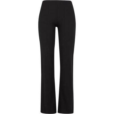 Damesbroek Urban Classics Rib Noir L Damesbroek Urban Classics Rib Noir L