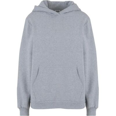 Dames Hoodie Urban Classics Loose Brushed Gris S Dames Hoodie Urban Classics Loose Brushed Gris S