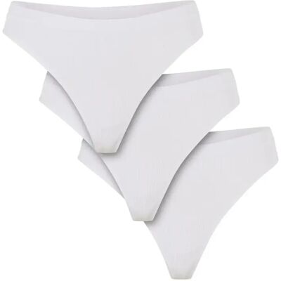 Damesslipjes Urban Classics Rip Tanga (x3) Blanc L Damesslipjes Urban Classics Rip Tanga (x3) Blanc L