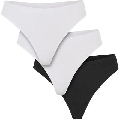 Damesslipjes Urban Classics Rip Tanga (x3) Blanc L Damesslipjes Urban Classics Rip Tanga (x3) Blanc L
