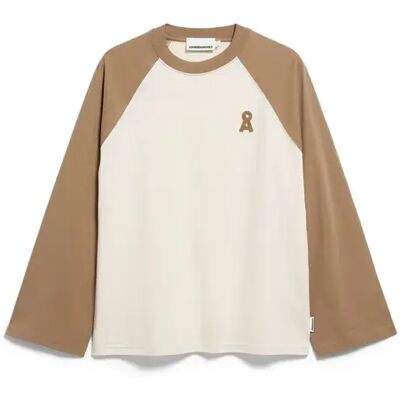 iconic lange mouwen T-shirt dames Armedangels Marron L iconic lange mouwen T-shirt dames Armedangels Marron L