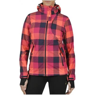 Vrouwen softshell jacket met print Peak Mountain Aveny Roos L Vrouwen softshell jacket met print Peak Mountain Aveny Roos L