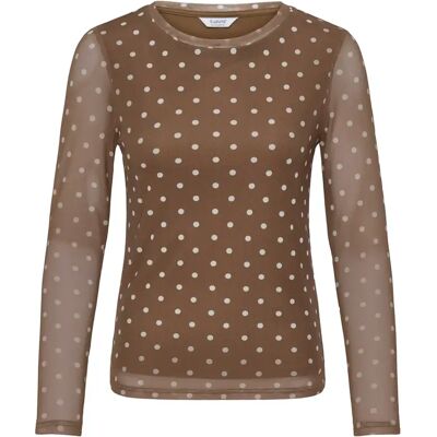 Damesblouse met lange mouwen b.young BYRUNANNA Marron L Damesblouse met lange mouwen b.young BYRUNANNA Marron L