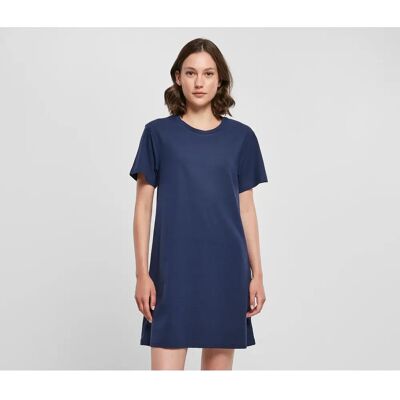 Katoenen damesjurk Build Your Brand Bleu S Katoenen damesjurk Build Your Brand Bleu S