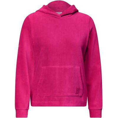 Dames Hoodie Cecil Tos Solid Cord Rose M Dames Hoodie Cecil Tos Solid Cord Rose M