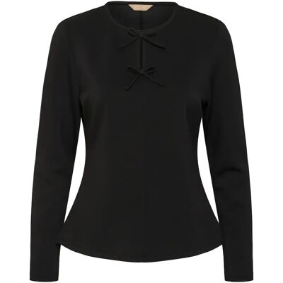 Damesblouse met lange mouwen CULTURE Cujackie Noir L Damesblouse met lange mouwen CULTURE Cujackie Noir L