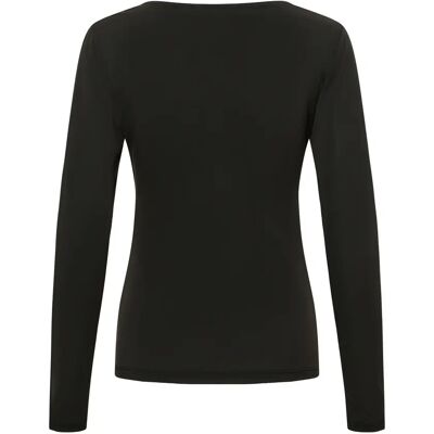 Damesblouse met lange mouwen CULTURE Philla Noir L Damesblouse met lange mouwen CULTURE Philla Noir L