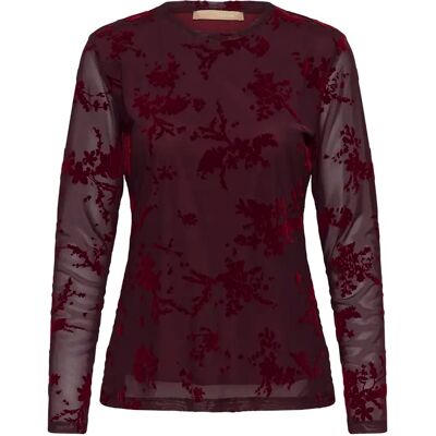 Damesblouse met lange mouwen CULTURE Aliba Rouge 2XL Damesblouse met lange mouwen CULTURE Aliba Rouge 2XL