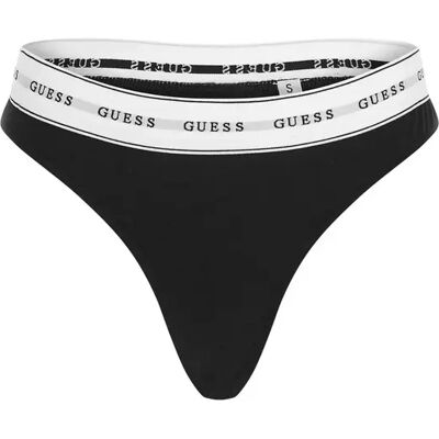 Damesslipjes Guess Bande Logo Carrie Noir S Damesslipjes Guess Bande Logo Carrie Noir S