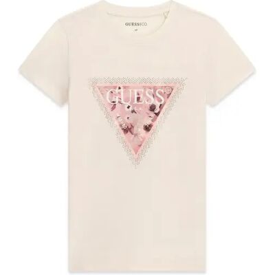 T-shirt dames Guess Cosmos Canvas Triangle Blanc L T-shirt dames Guess Cosmos Canvas Triangle Blanc L