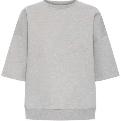 Dames sweatshirt Ichi IHOLINNE Gris XS Dames sweatshirt Ichi IHOLINNE Gris XS