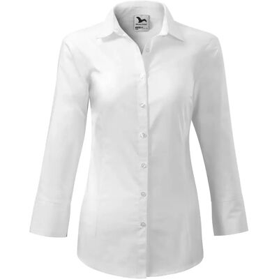 Damesblouse met lange mouwen Malfini Style 218 Blanc L Damesblouse met lange mouwen Malfini Style 218 Blanc L