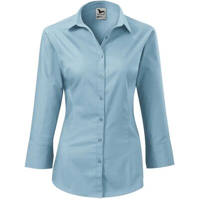 Damesblouse met lange mouwen Malfini Style 218 Bleu S Damesblouse met lange mouwen Malfini Style 218 Bleu S