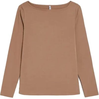 Dames-T-shirt met lange mouwen Moodo Z-TS-5106 Marron L Dames-T-shirt met lange mouwen Moodo Z-TS-5106 Marron L