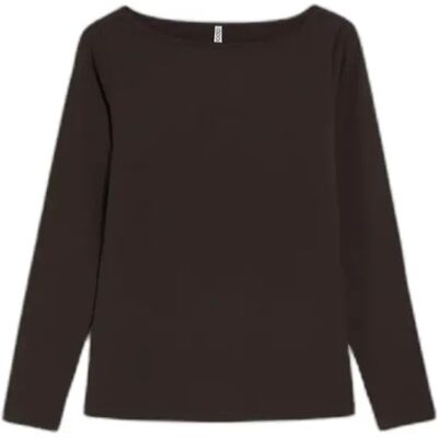 Dames-T-shirt met lange mouwen Moodo Z-TS-5106 Marron L Dames-T-shirt met lange mouwen Moodo Z-TS-5106 Marron L