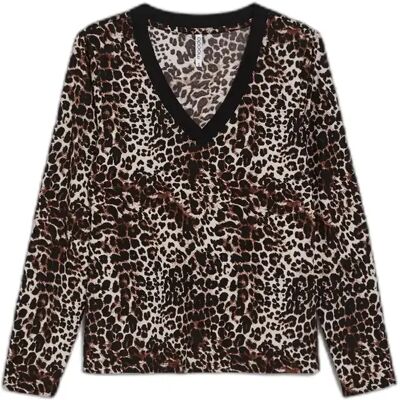 Dames-T-shirt met lange mouwen Moodo Z-TS-5125 Marron L Dames-T-shirt met lange mouwen Moodo Z-TS-5125 Marron L