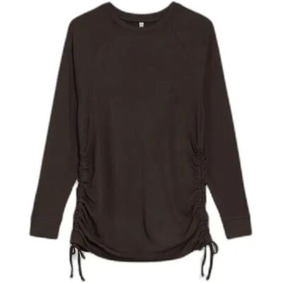 Dames-T-shirt met lange mouwen Moodo Z-TS-5129 Marron L Dames-T-shirt met lange mouwen Moodo Z-TS-5129 Marron L