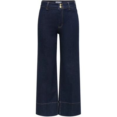 Dames Wide Leg Jeans Only Madison GUA85 Noos Bleu Lx32 Dames Wide Leg Jeans Only Madison GUA85 Noos Bleu Lx32