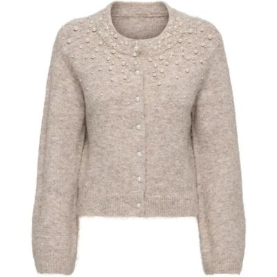 Damesvest Only Miggie Beige XS Damesvest Only Miggie Beige XS