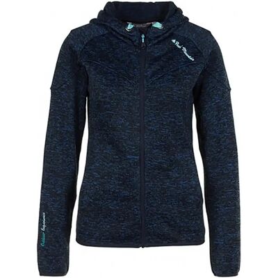 Dames fleecejack Peak Mountain Atora Blauw L Dames fleecejack Peak Mountain Atora Blauw L