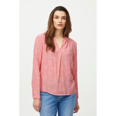 Damesblouse met lange mouwen Pulz Jeans Gene Roos XS Damesblouse met lange mouwen Pulz Jeans Gene Roos XS