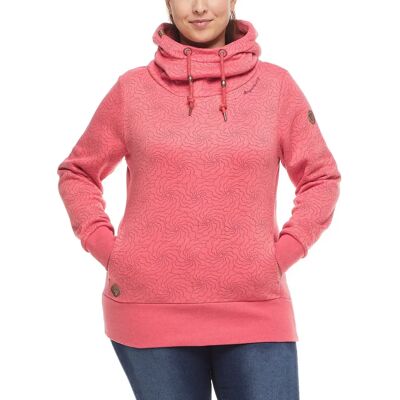 Dames Hoodie Ragwear Yoda Print Plus Rose 50 Dames Hoodie Ragwear Yoda Print Plus Rose 50