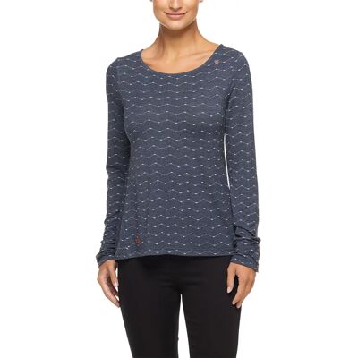 Damesblouse met lange mouwen Ragwear Malka Bleu XS Damesblouse met lange mouwen Ragwear Malka Bleu XS