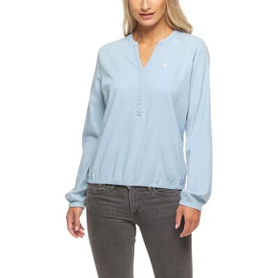Damesblouse met lange mouwen Ragwear Sweetie Bleu XS Damesblouse met lange mouwen Ragwear Sweetie Bleu XS