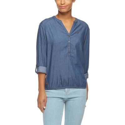 Damesblouse met lange mouwen Ragwear Sweetie Bleu XS Damesblouse met lange mouwen Ragwear Sweetie Bleu XS