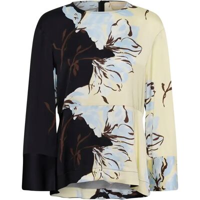 Damesblouse met lange mouwen Soaked in Luxury Cinna Multicolore XL Damesblouse met lange mouwen Soaked in Luxury Cinna Multicolore XL