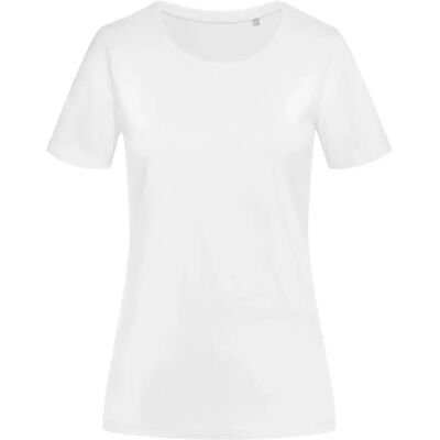 Stedman XS Wit Ronde Hals T-shirt - T-shirt Stedman XS Wit Ronde Hals T-shirt - T-shirt